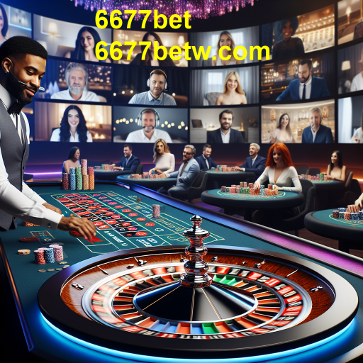 Experiência Imersiva no Cassino Ao Vivo da 6677bet